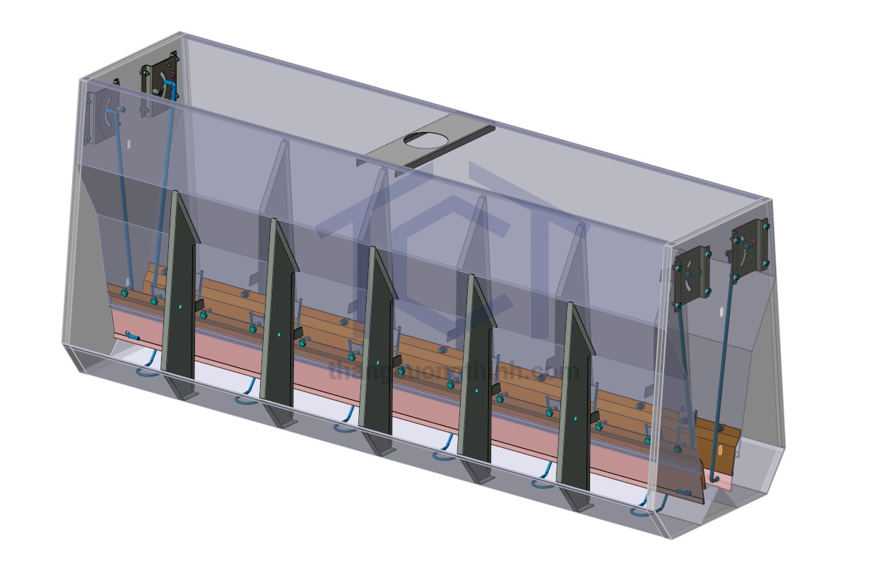Máng vịt 2 mặt không nắp - MV002