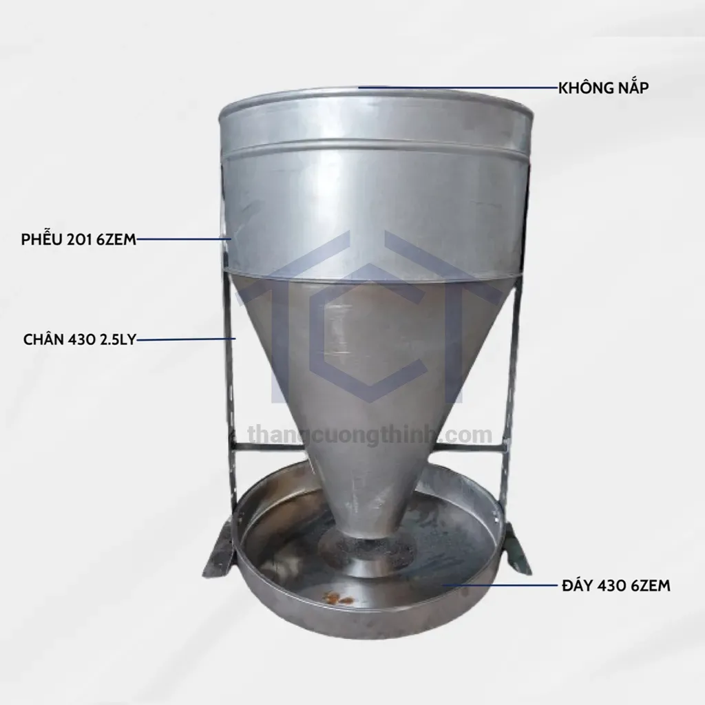 Máng vịt 2 mặt không nắp - MV002